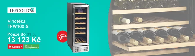 Vinotéka Tefcold TFW100-S