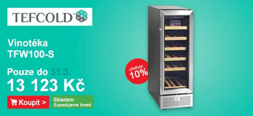 Vinotéka Tefcold TFW100-S