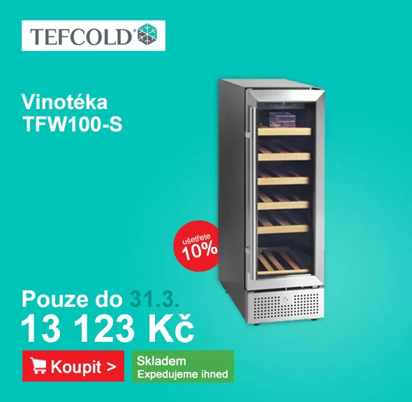 Vinotéka Tefcold TFW100-S