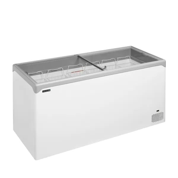 Pultová mraznička prosklené rovné víko Tefcold NIC 501 SC