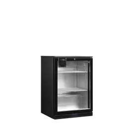 Minibar prosklené křídlové dveře, černá Tefcold DB126H