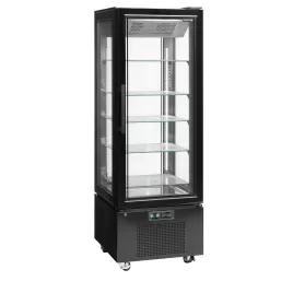 Mrazicí vitrína panoramatická Tefcold UPD 400 F Black