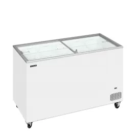 Pultová mraznička prosklené rovné víko Tefcold IC 401 SC