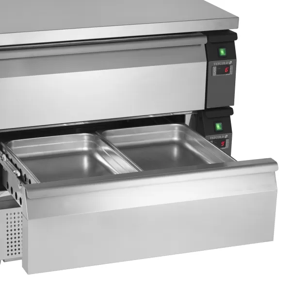 Kombinovaný chladicí / mrazicí stůl 1 zásuvka Tefcold UD1-2