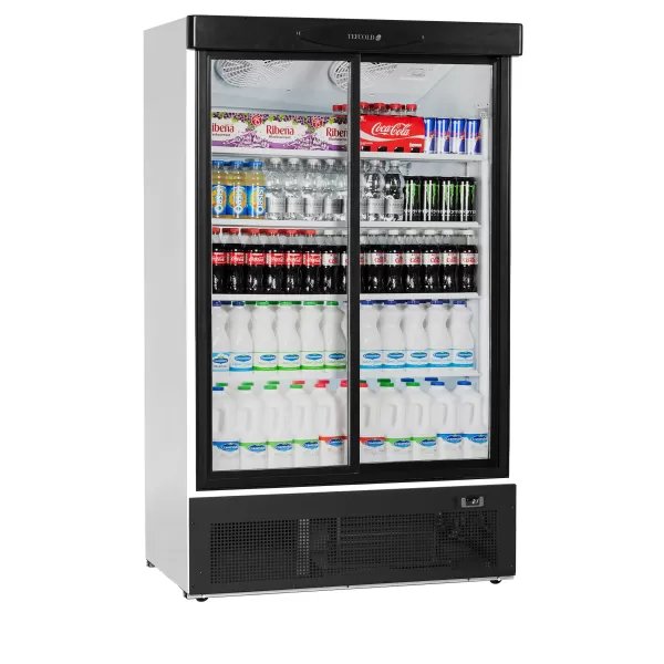 Chladicí skříň prosklené dveře Tefcold FS 1202 S