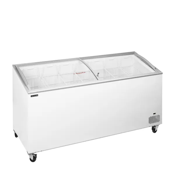 Pultová mraznička prosklené oblé víko Tefcold IC 551 SCEB