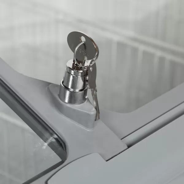 Pultová mraznička prosklené oblé víko Tefcold NIC 401 SCEB