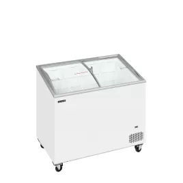 Pultová mraznička prosklené oblé víko Tefcold IC 301 SCEB