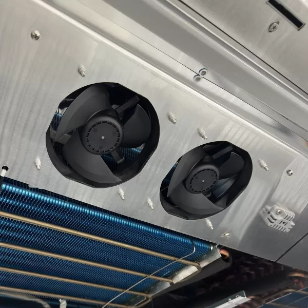 Mrazicí skříň s plnými dveřmi, nerez Tefcold UF 600 SS