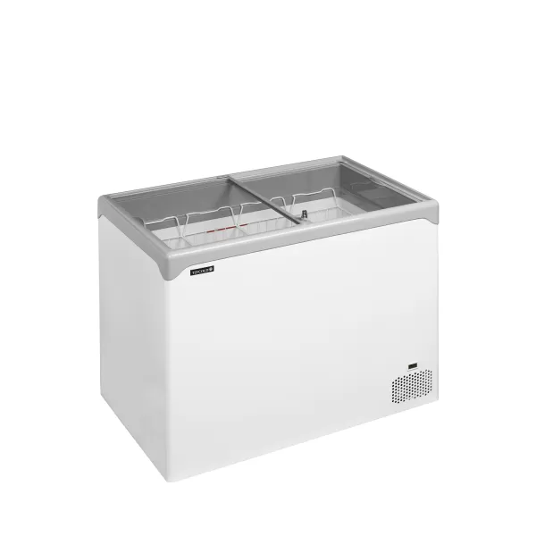 Pultová mraznička prosklené rovné víko Tefcold NIC 301 SC