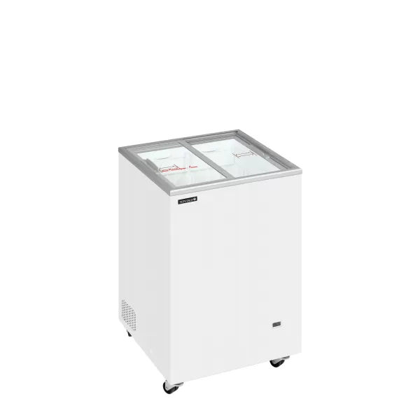 Pultová mraznička prosklené rovné víko Tefcold IC 101 SC