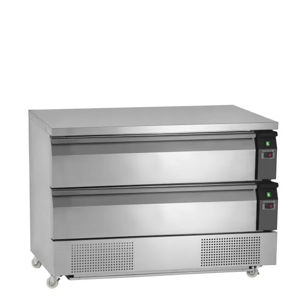 Kombinovaný chladicí / mrazicí stůl 2 zásuvky Tefcold UD2-3