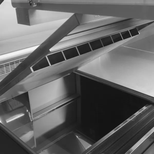 Ventilovaný obslužný pult Tefcold SOCA25090A