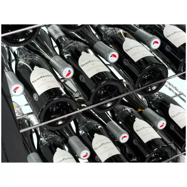 Chladicí vitrína panoramatická Tefcold UPD 400 C Black