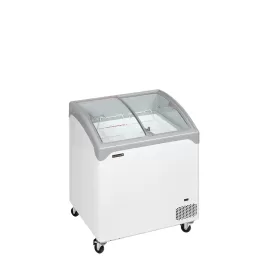 Pultová mraznička prosklené oblé víko Tefcold NIC 201 SCEB