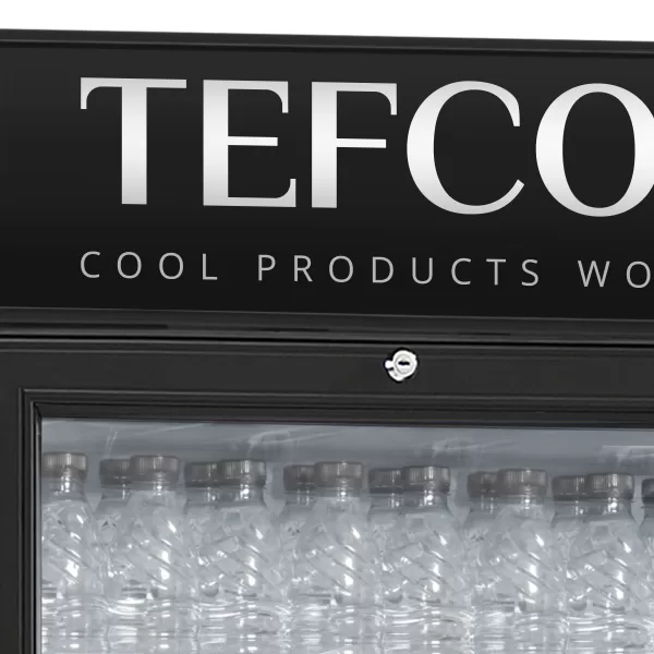 Chladicí skříň prosklené dveře Tefcold SCU 1280 CP