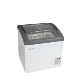 Pultová mraznička, posuv. oblé víko Elcold Focus 73 GREY