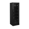 Chladicí skříň prosklené dveře Tefcold CEV 435 BLACK