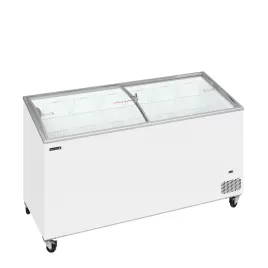Pultová mraznička prosklené oblé víko Tefcold IC 501 SCEB