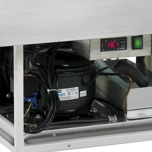 Stolní chladicí vana statická Tefcold CW2