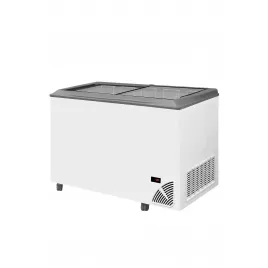 Pultová mraznička prosklené rovné víko Byfal ARO 501/2 Grey Edge