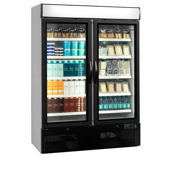 Chladicí skříň prosklené dveře Tefcold NC 5000 G