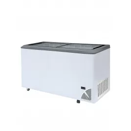 Pultová mraznička prosklené rovné víko Byfal ARO 601/2 Grey Edge