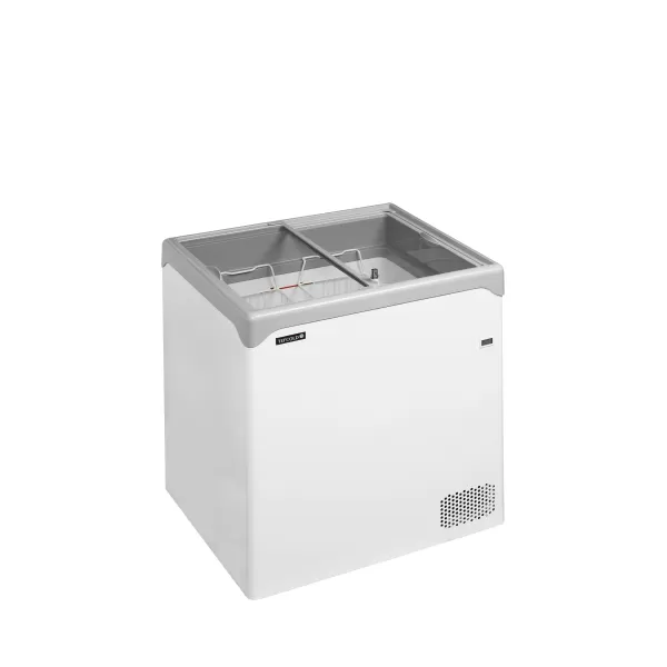 Pultová mraznička prosklené rovné víko Tefcold NIC 201 SC