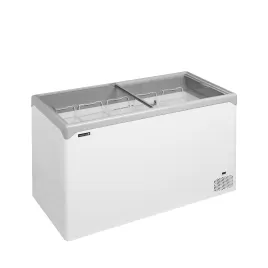 Pultová mraznička prosklené rovné víko Tefcold NIC 401 SC