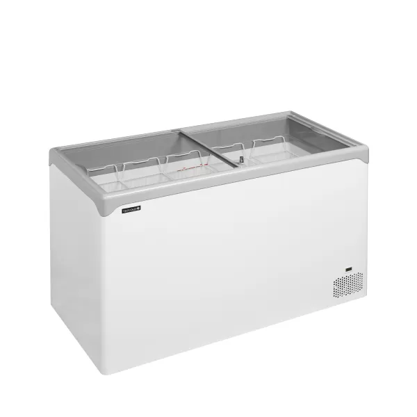 Pultová mraznička prosklené rovné víko Tefcold NIC 401 SC