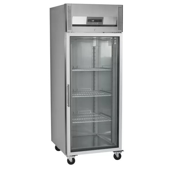 Chladicí skříň prosklené dveře GN2/1 Tefcold RK 710 G
