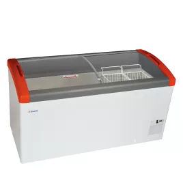 Pultová mraznička, posuv. oblé víko Elcold Focus 151 RED