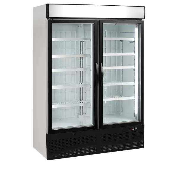 Mrazicí skříň prosklené křídlové dveře Tefcold NF 5000 G