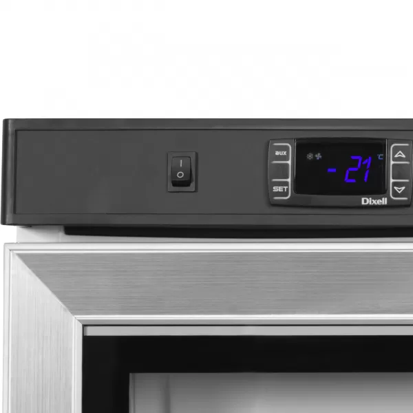 Mrazicí skříň prosklené dveře, bílá Tefcold UF 400 VG