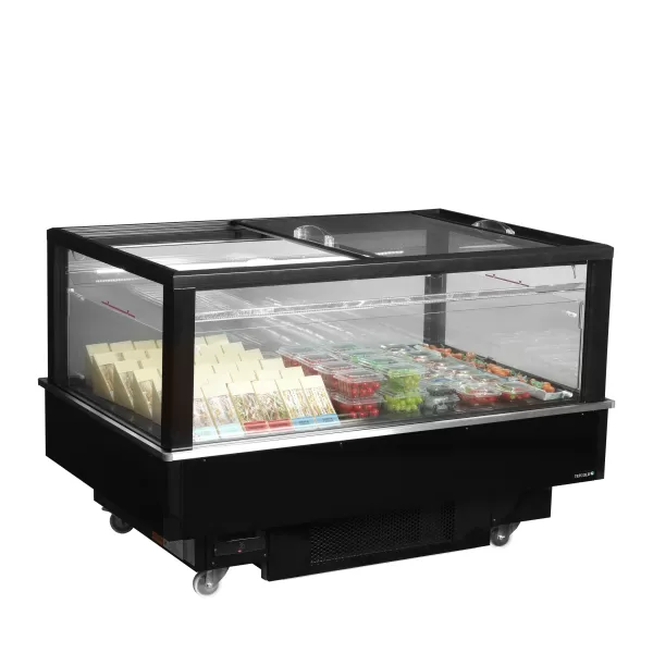 Chladicí/mrazicí vitrína samoobslužná, ventilovaná Tefcold EIB-D1015-B1