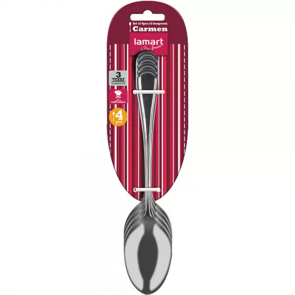 Lžička čajová 4ks Carmen LAMART LT5011