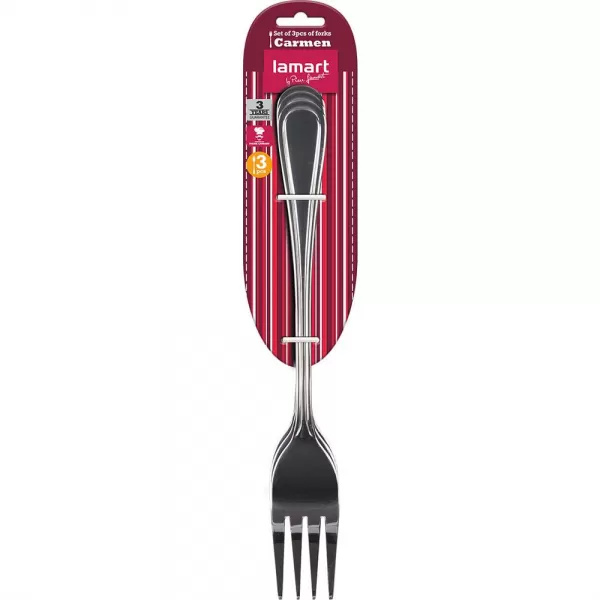 Vidlička 3ks Carmen LAMART LT5010
