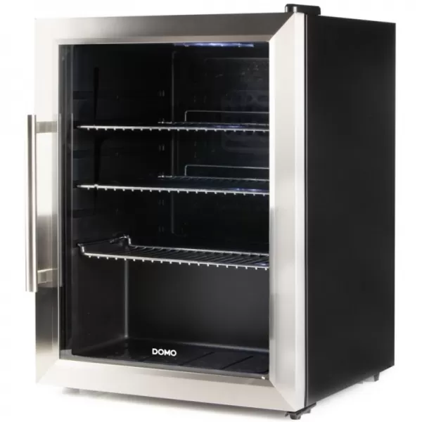 Barová lednice s skleněnými dveřimi 60 l DOMO DO91609BK