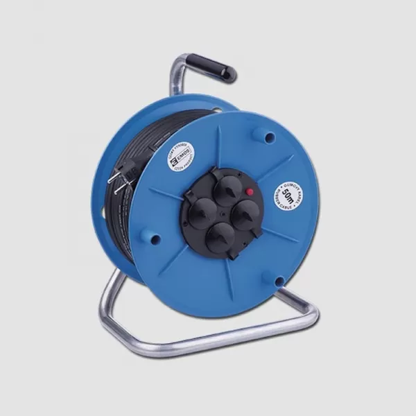 Prodlužovací kabel gumový na bubnu 230V/50m EMOS KL29250