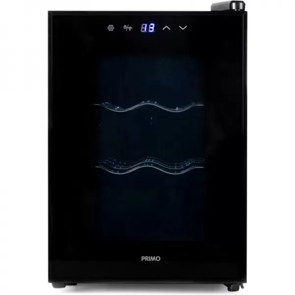 Domácí vinotéka na 6 lahví černá PRIMO PR168WK