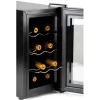 Domácí vinotéka na 8 lahví černá PRIMO PR169WK